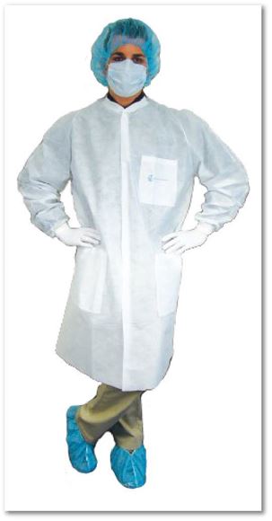 Picture of Disposable Lab Coat PrePak Kit
