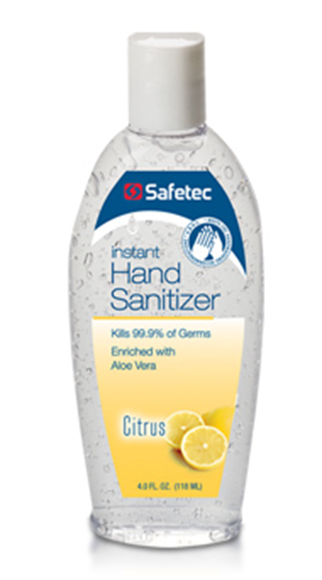 Picture of Instant Hand Sanitizer, 4oz. Flip Top Bottle - Citrus Scent - 18350